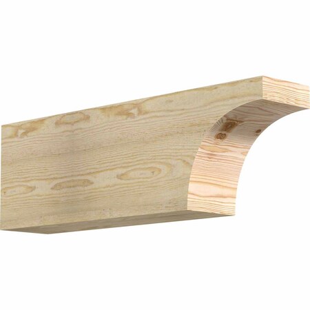 Ekena Millwork Huntington Rough Sawn Rafter Tail, Douglas Fir, 6"W x 10"H x 32"L RFT06X10X32HUN00RDF